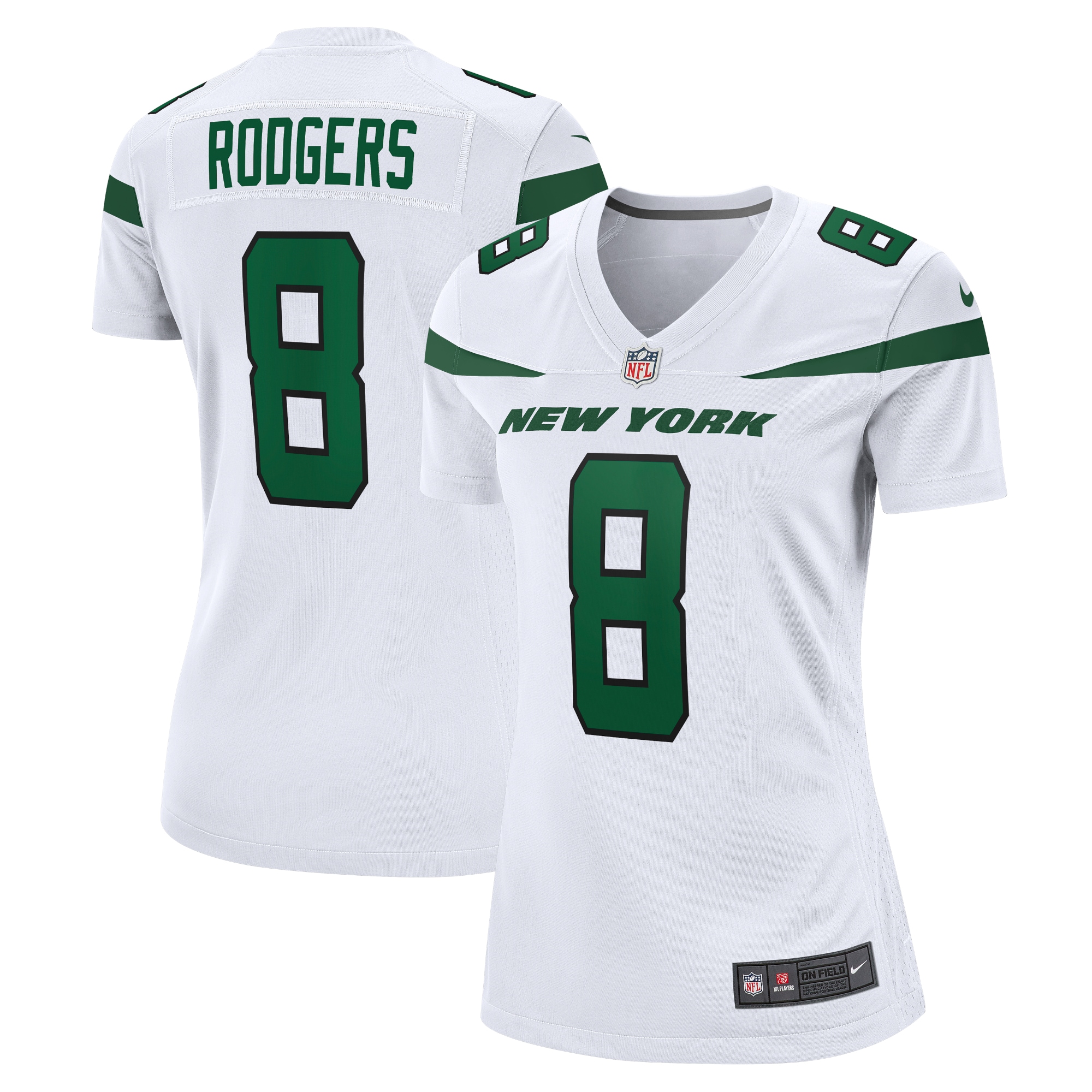 aaron rodgers new york jets nike womens player jersey white clowdercats rqh7q.jpg