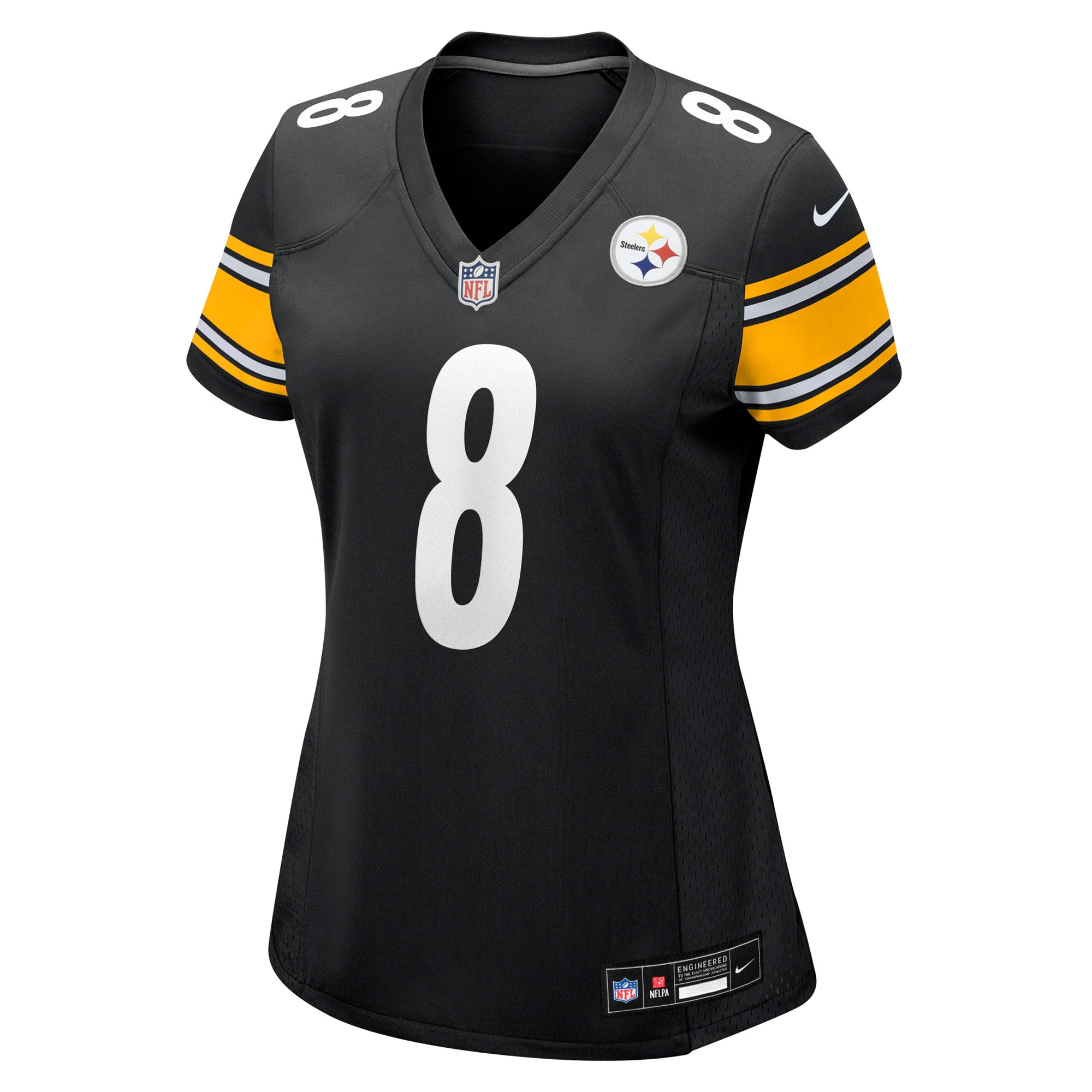aaron rodgers pittsburgh steelers nike womens game jersey black clowdercats rwmfi.jpg