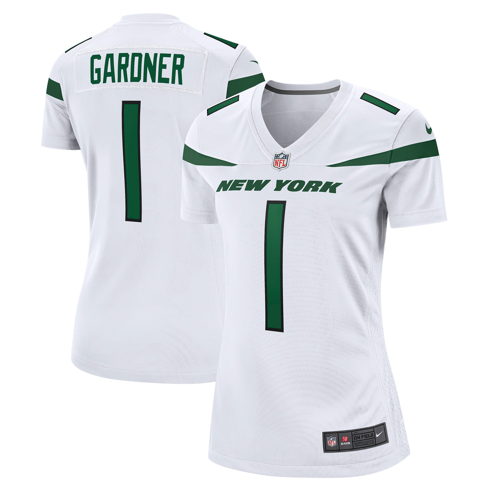 ahmad sauce gardner new york jets nike womens player jersey white clowdercats efm0u.jpg