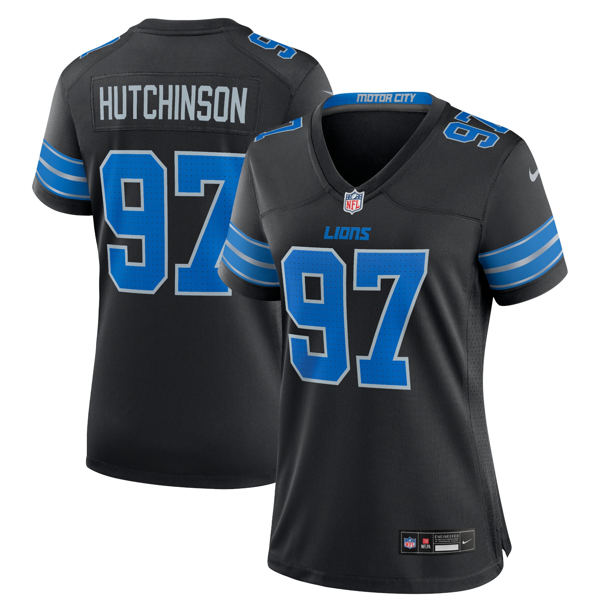 aidan hutchinson detroit lions nike womens 2nd alternate game jersey black clowdercats vttqj.jpg