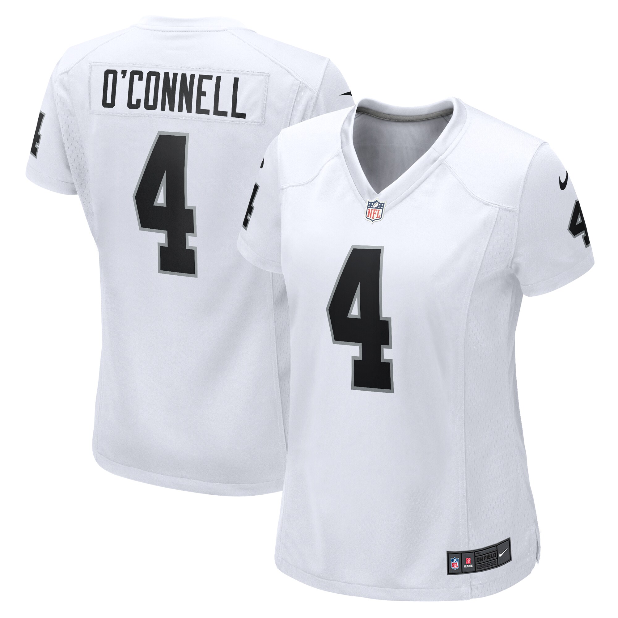 aidan oconnell las vegas raiders nike womens game jersey white clowdercats skip6.jpg