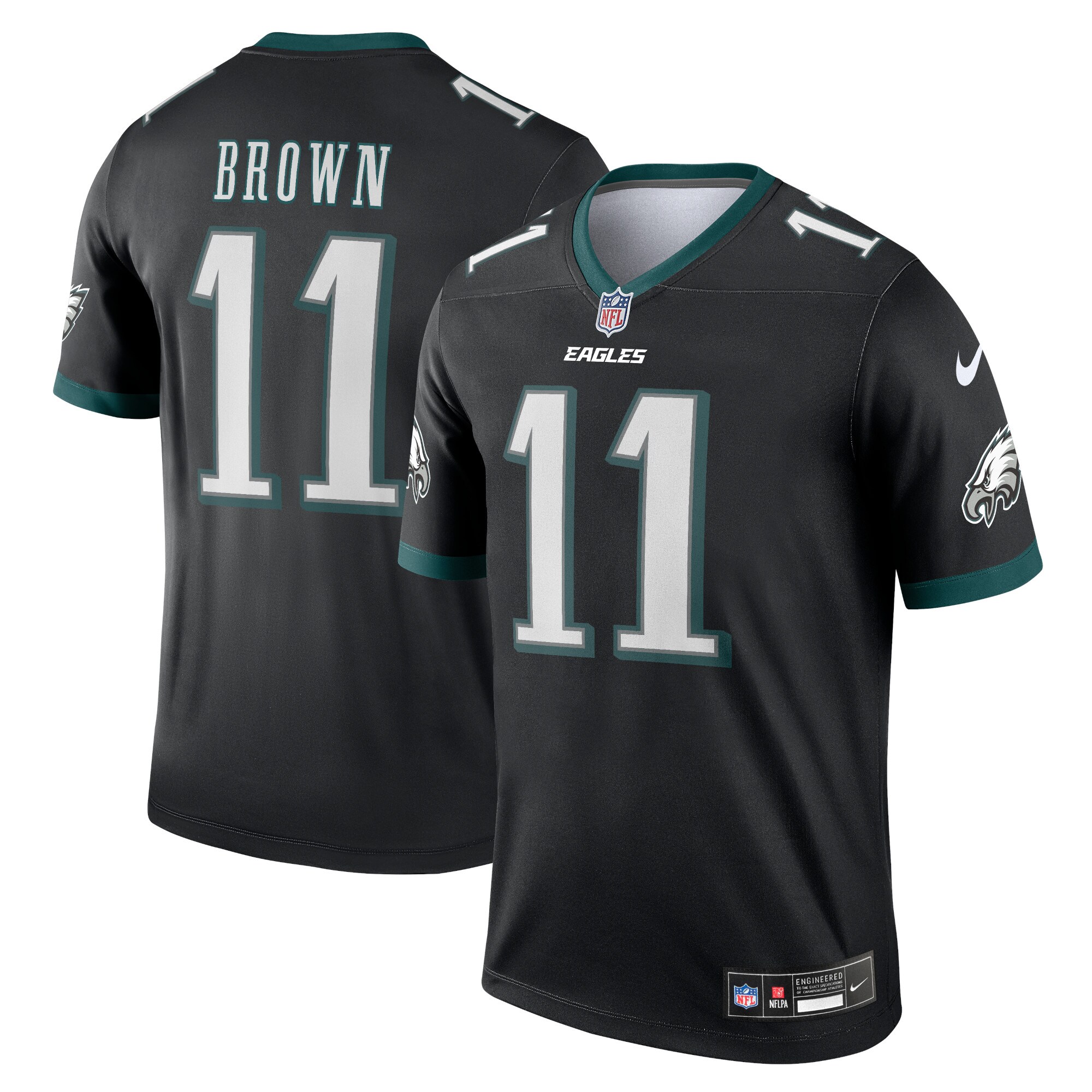 aj brown philadelphia eagles nike legend player performance top black clowdercats bo22u.jpg