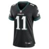 aj brown philadelphia eagles nike womens alternate game jersey black clowdercats hnlxq.jpg