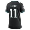 aj brown philadelphia eagles nike womens alternate game jersey black clowdercats ucotd.jpg