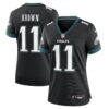 aj brown philadelphia eagles nike womens alternate game jersey black clowdercats zvd8z.jpg