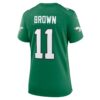 aj brown philadelphia eagles nike womens player jersey kelly green clowdercats dvt7z.jpg