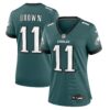 aj brown philadelphia eagles nike womens team game jersey midnight green clowdercats zsfdk.jpg
