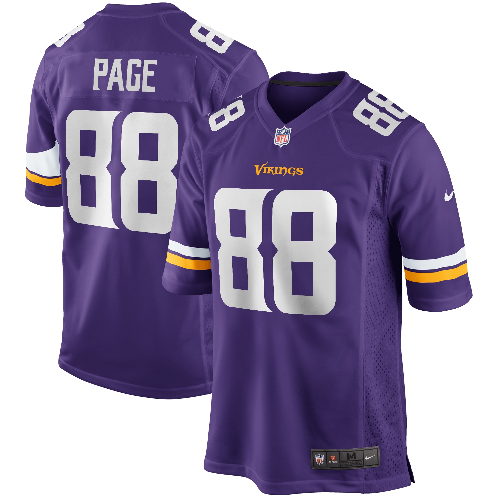 alan page minnesota vikings nike game retired player jersey purple clowdercats zkczr.jpg