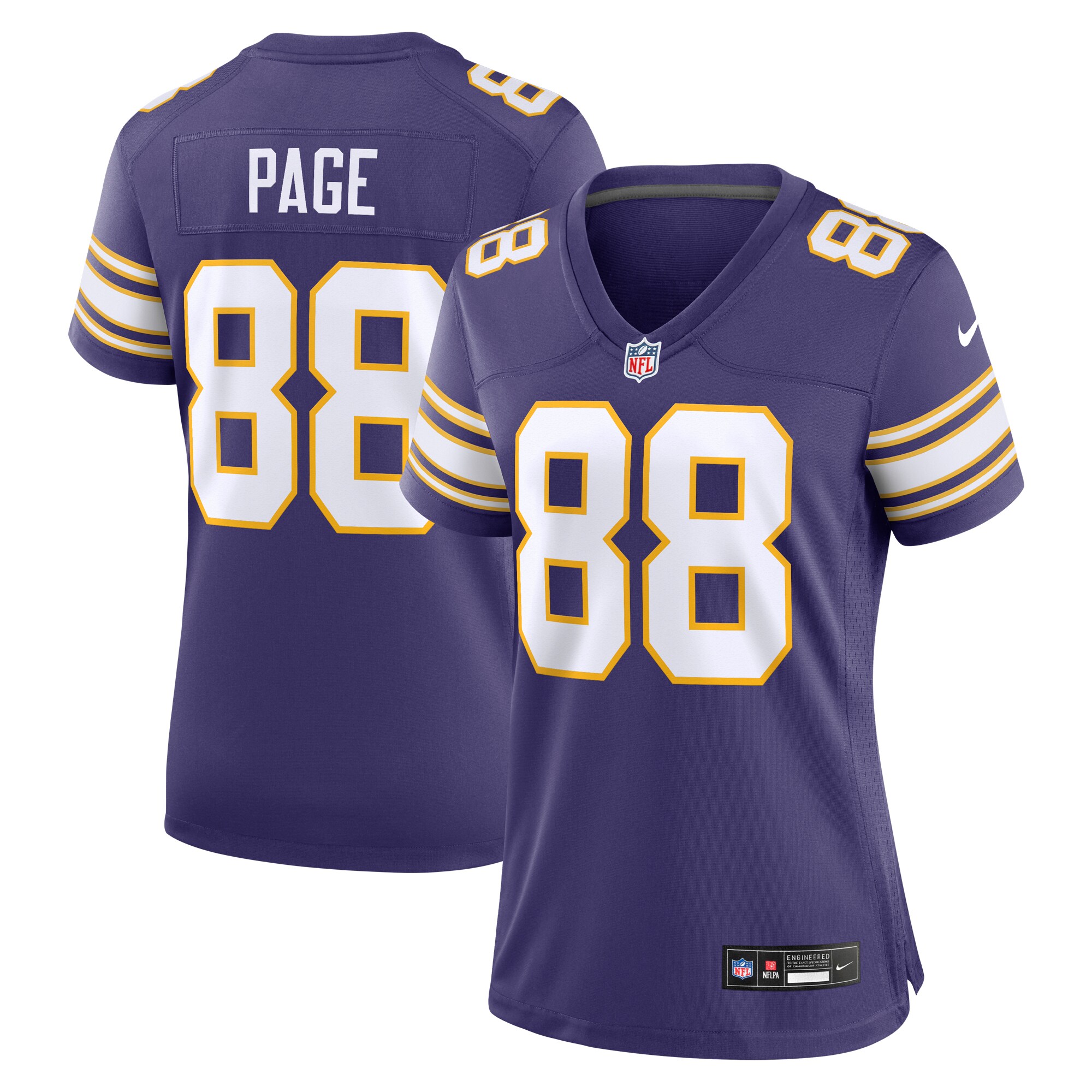 alan page minnesota vikings nike womens classic retired player jersey purple clowdercats e3atf.jpg