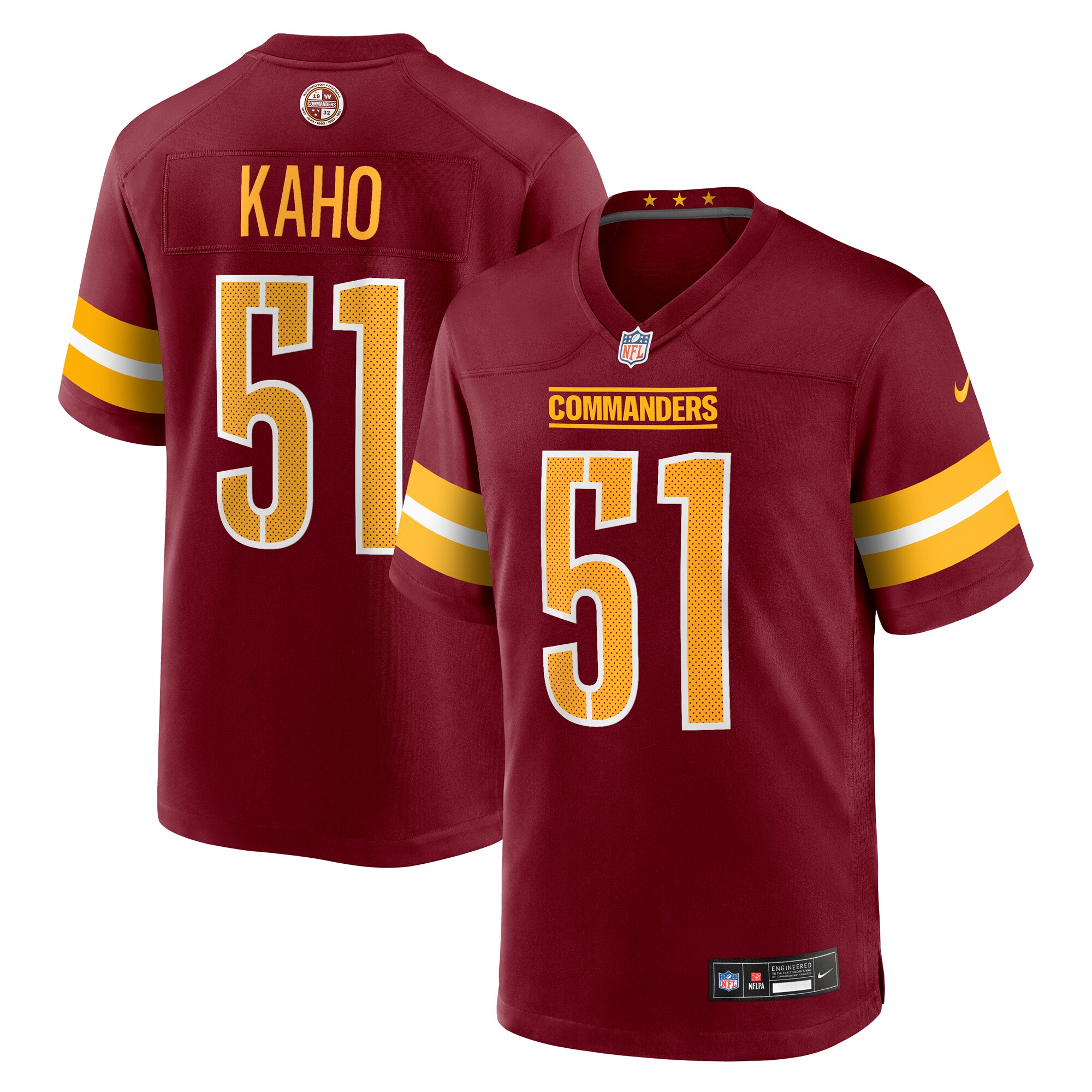 ale kaho washington commanders nike team game jersey burgundy clowdercats oei50.jpg