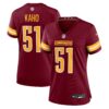 ale kaho washington commanders nike womens team game jersey burgundy clowdercats rclh6.jpg