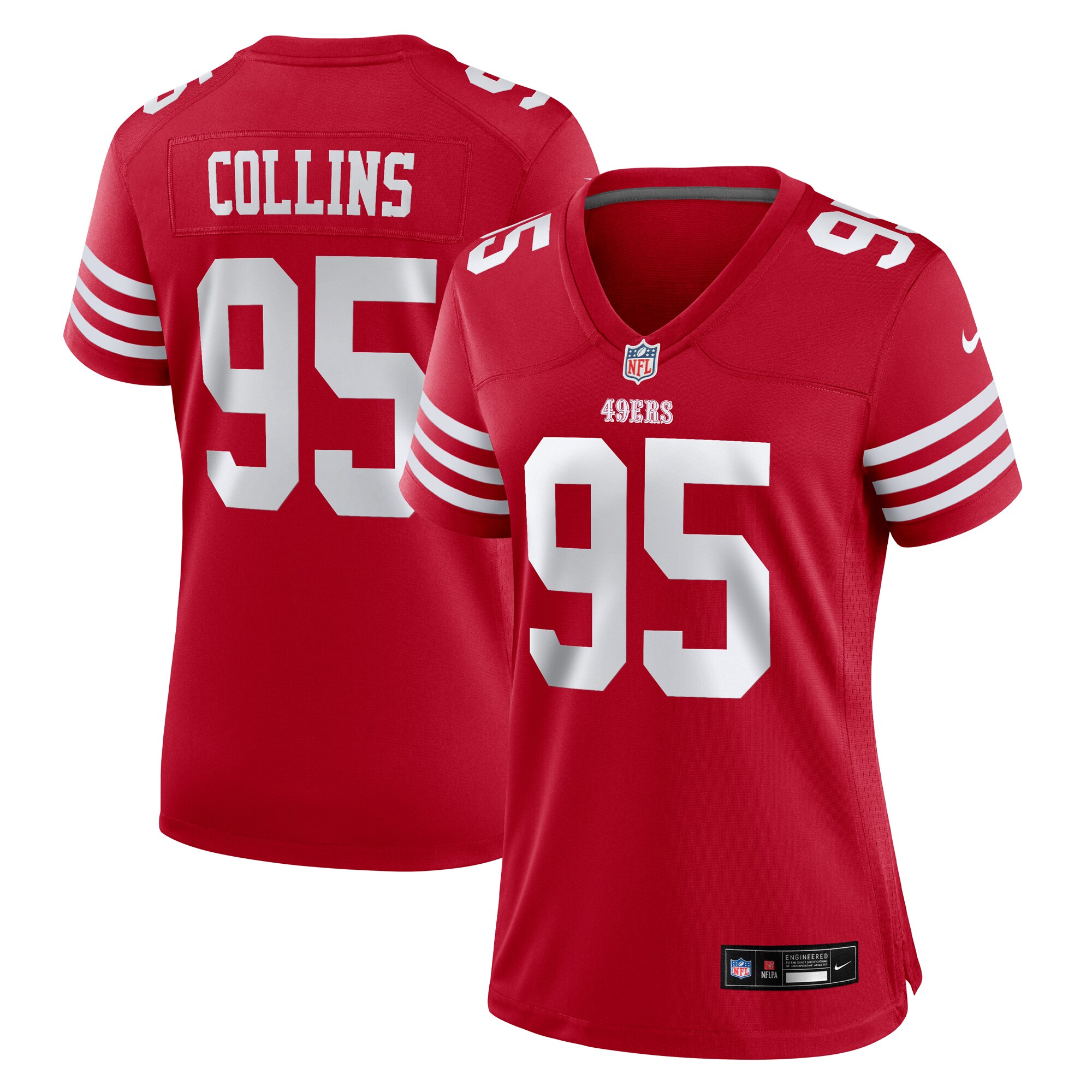 alfred collins san francisco 49ers nike womens team game jersey scarlet clowdercats kgwm2.jpg