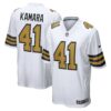 alvin kamara new orleans saints nike alternate game jersey white clowdercats r8duy.jpg