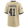 alvin kamara new orleans saints nike gameday golds alternate game player jersey gold clowdercats 1hqp3.jpg