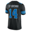 amon ra st brown detroit lions nike 2nd alternate vapor fuse limited jersey black clowdercats slagp.jpg