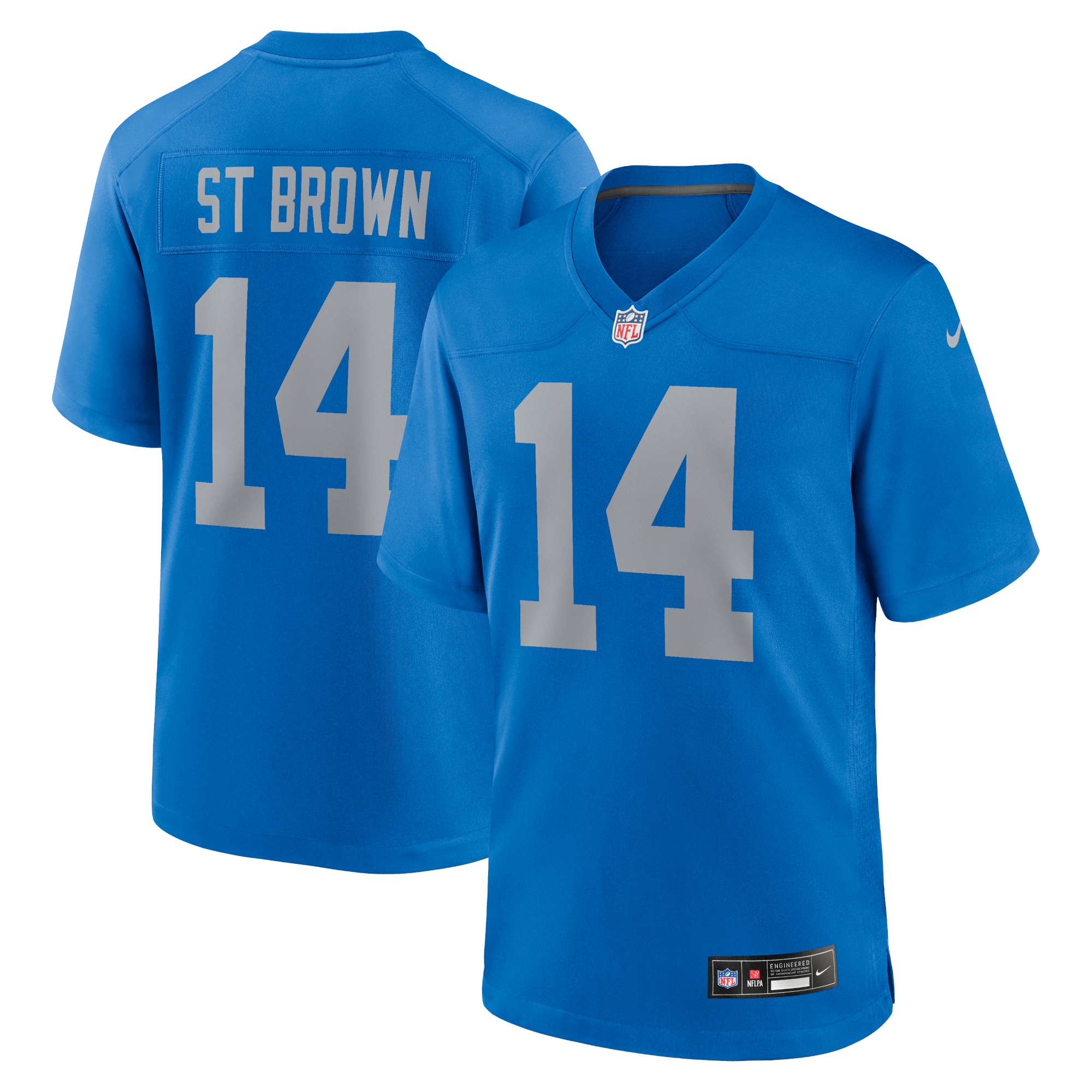 amon ra st brown detroit lions nike alternate game jersey blue clowdercats udzva.jpg