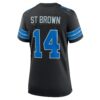 amon ra st brown detroit lions nike womens 2nd alternate game jersey black clowdercats adp4t.jpg