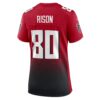 andre rison atlanta falcons nike womens retired player jersey red clowdercats gokun.jpg