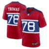 andrew thomas new york giants nike alternate player game jersey century red clowdercats uhdod.jpg