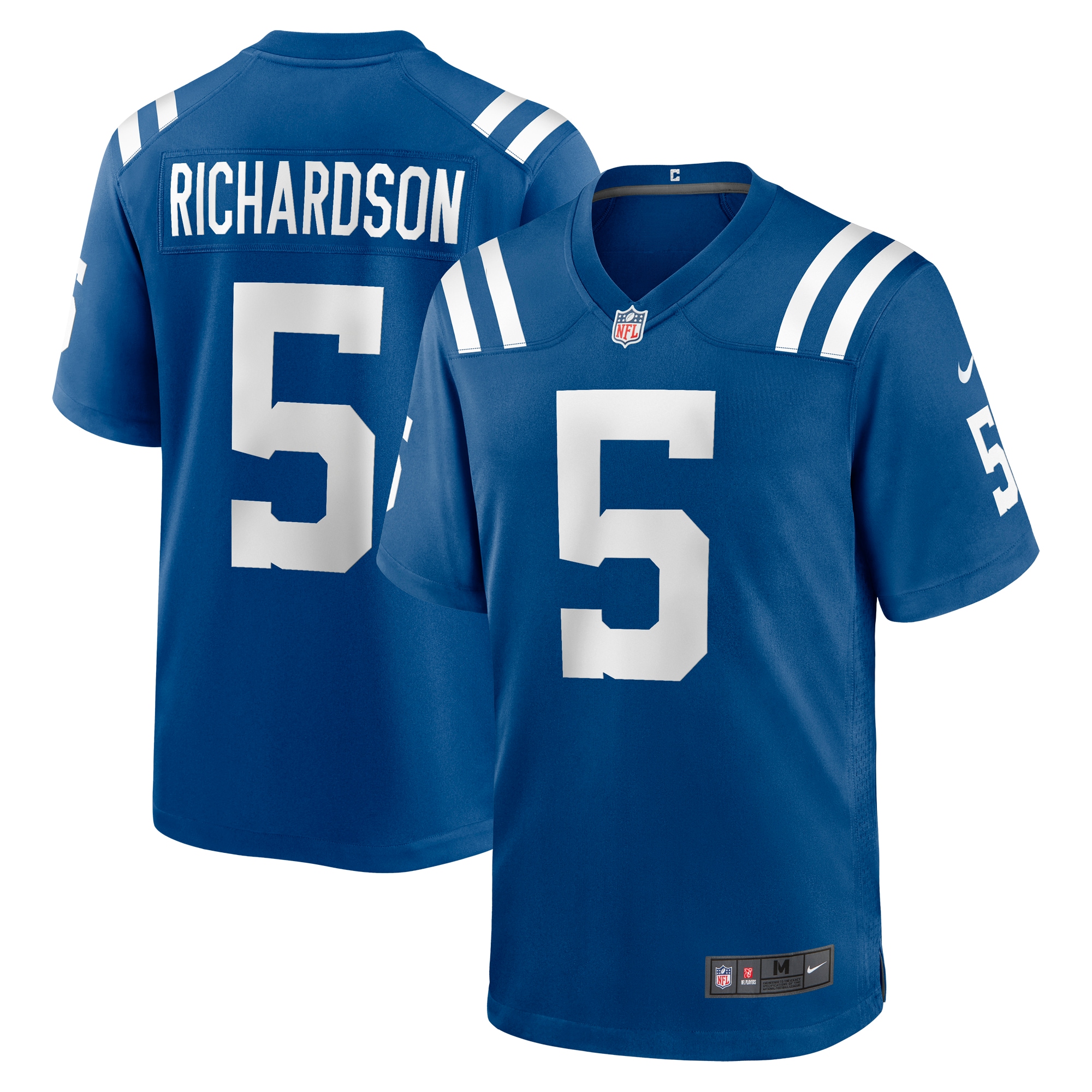 anthony richardson indianapolis colts nike game jersey royal clowdercats g7dnz.jpg
