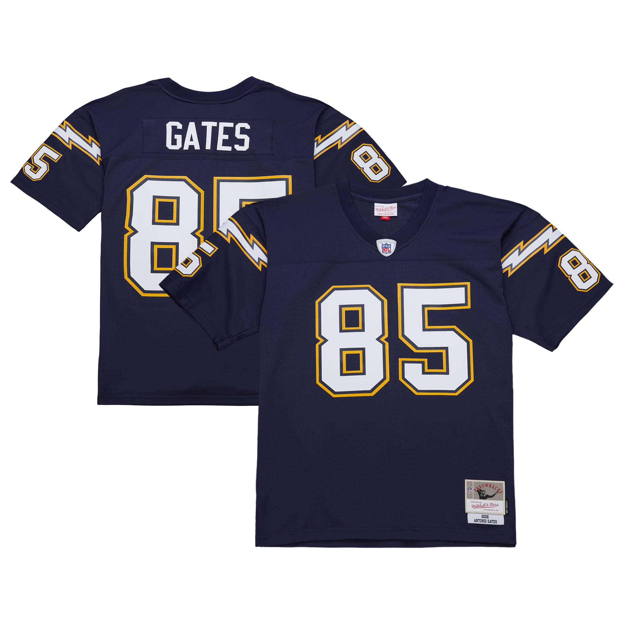 antonio gates los angeles chargers mitchell ness 2006 legacy replica jersey navy clowdercats opbby.jpg