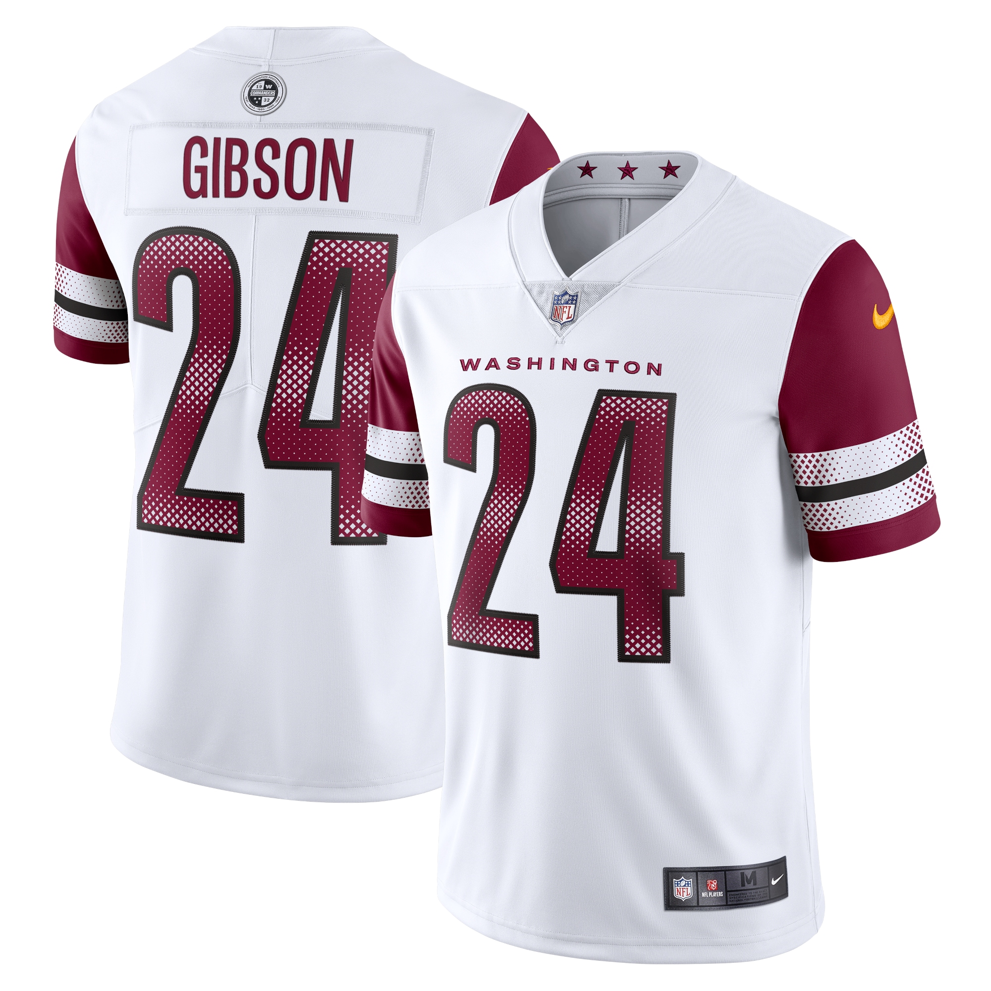 antonio gibson washington commanders nike vapor limited jersey white clowdercats pewev.jpg