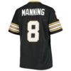 archie manning new orleans saints mitchell ness womens 1979 legacy replica jersey black clowdercats up9vk.jpg