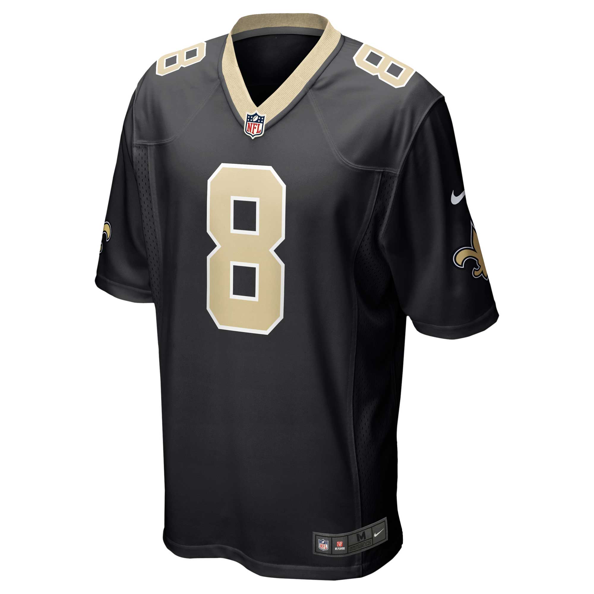 archie manning new orleans saints nike retired player game jersey black clowdercats m4upy.jpg