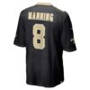 archie manning new orleans saints nike retired player game jersey black clowdercats x9vom.jpg