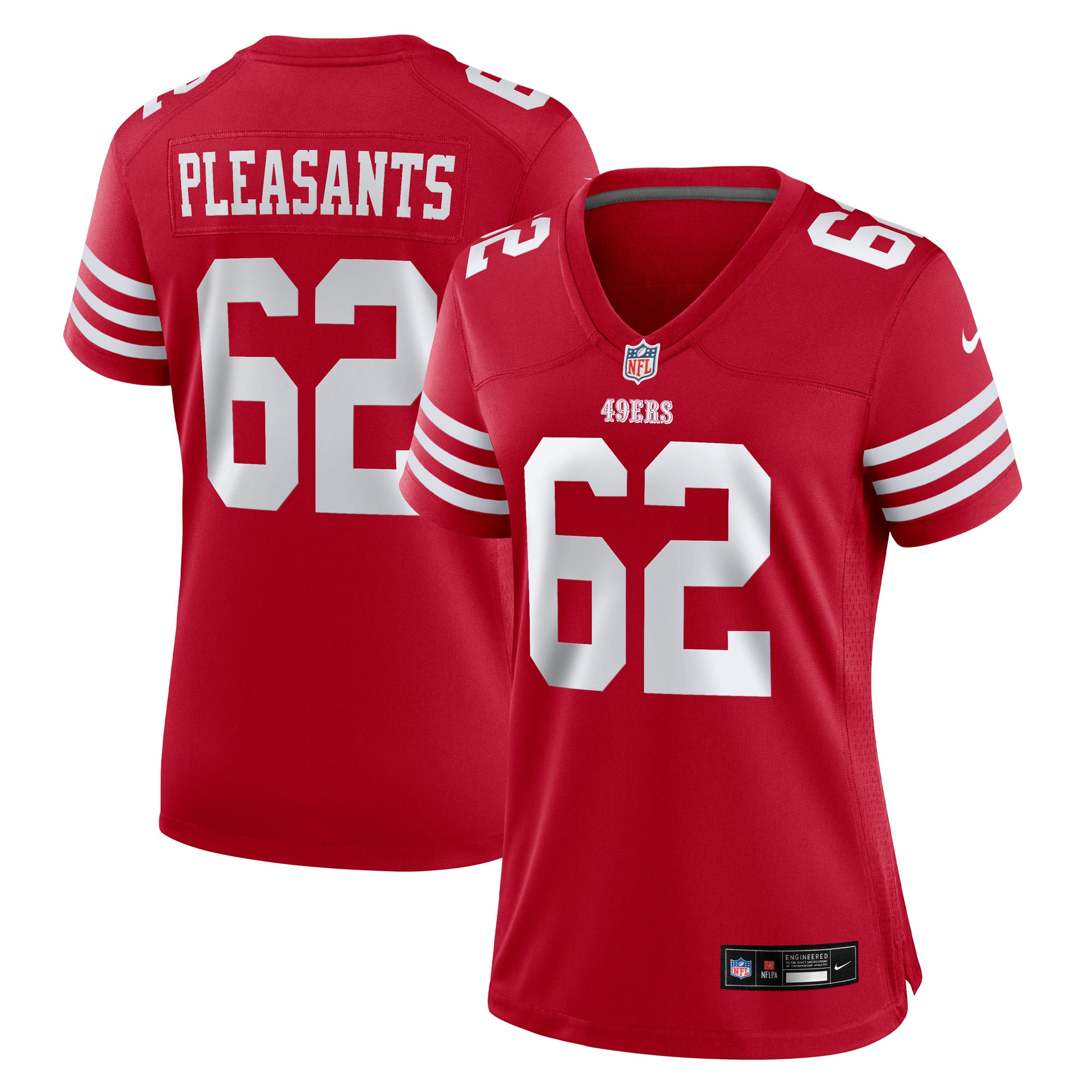 austen pleasants san francisco 49ers nike womens team game jersey scarlet clowdercats 2imks.jpg