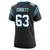 austin corbett carolina panthers nike womens team game jersey black clowdercats ivutj.jpg