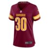 austin ekeler washington commanders nike womens game player jersey burgundy clowdercats oopv4.jpg