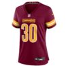 austin ekeler washington commanders nike womens team game jersey burgundy clowdercats ncnqo.jpg