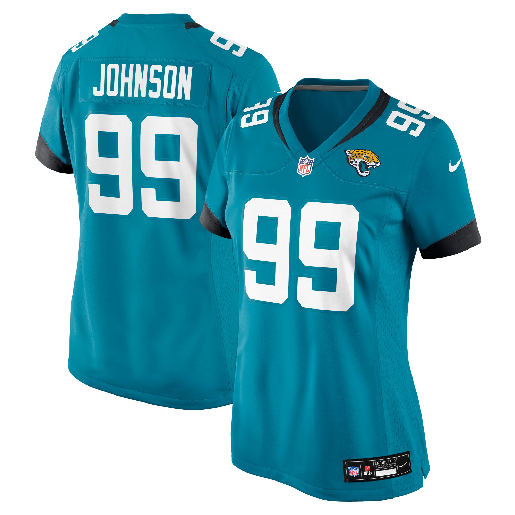 austin johnson jacksonville jaguars nike womens team game jersey teal clowdercats giqyv.jpg