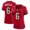 baker mayfield tampa bay buccaneers nike womens 50th season team game jersey red clowdercats lddaf.jpg