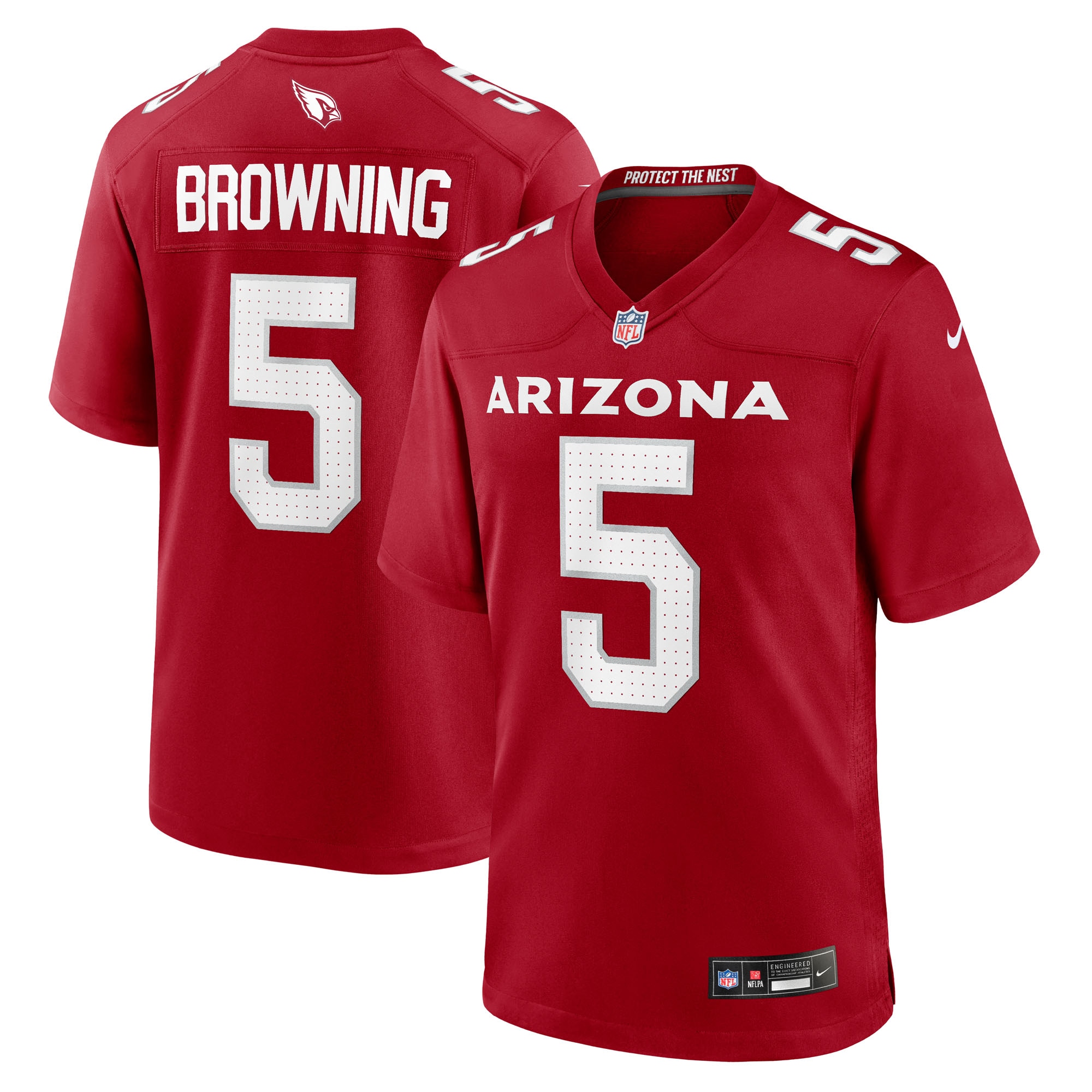 baron browning arizona cardinals nike team game jersey cardinal clowdercats c0duy.jpg