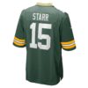 bart starr green bay packers nike retired player game jersey green clowdercats kktgw.jpg