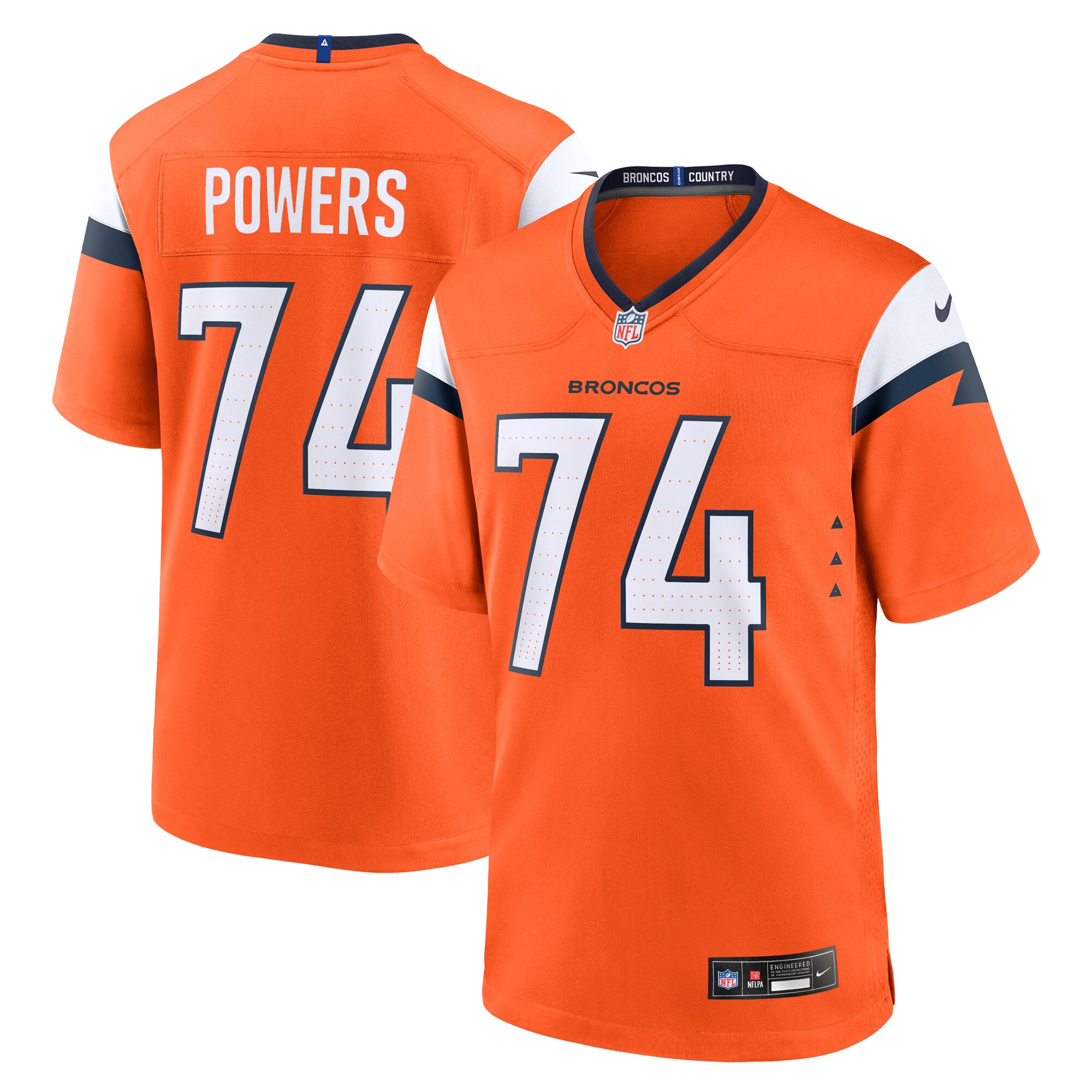 ben powers denver broncos nike team game jersey orange clowdercats pdt86.jpg