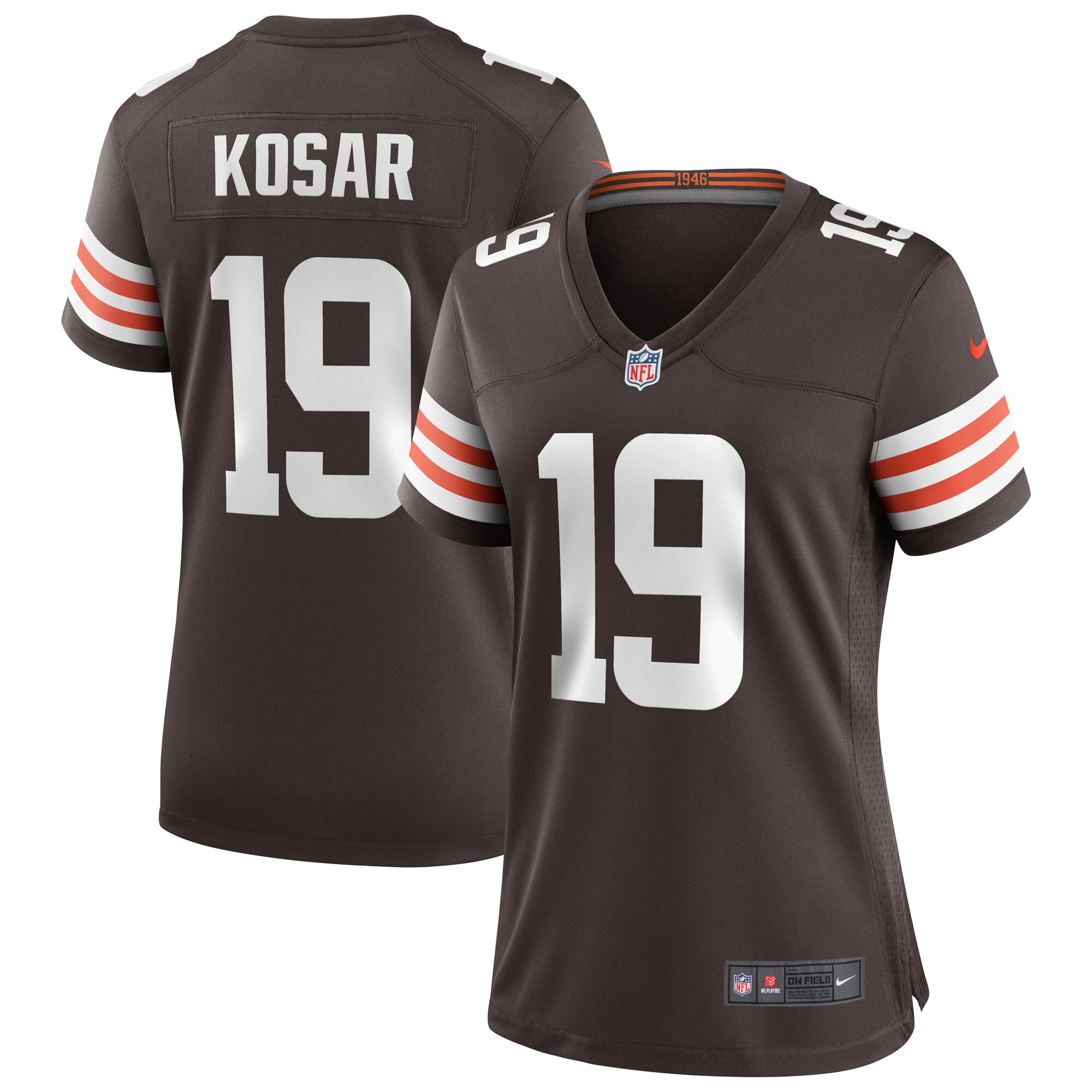 bernie kosar cleveland browns nike womens game retired player jersey brown clowdercats cfxc4.jpg