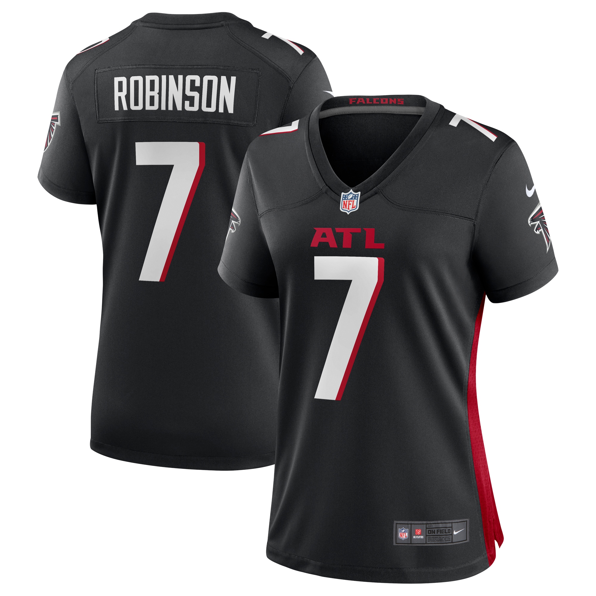 bijan robinson atlanta falcons nike womens player jersey black clowdercats ppuqe.jpg