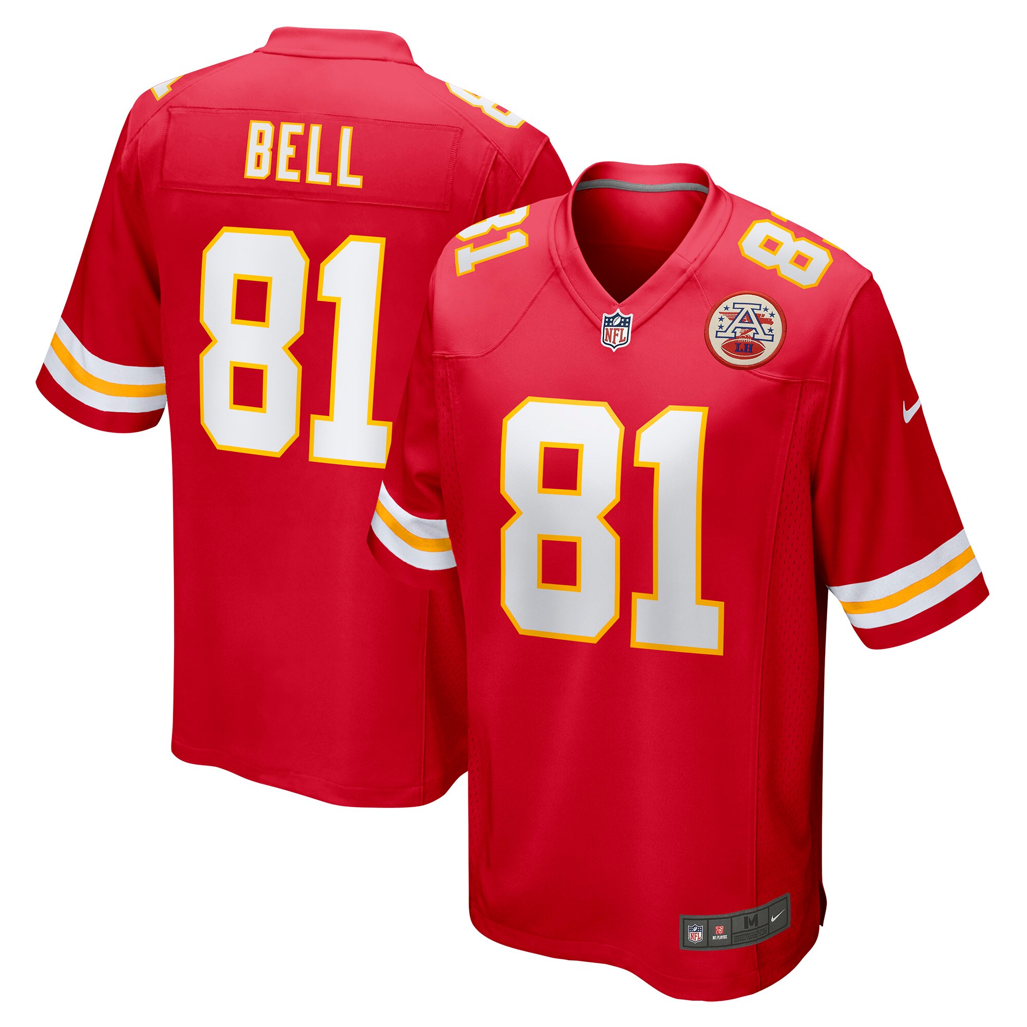 blake bell kansas city chiefs nike game player jersey red clowdercats 87zdn.jpg