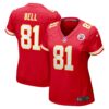 blake bell kansas city chiefs nike womens game player jersey red clowdercats guqvs.jpg