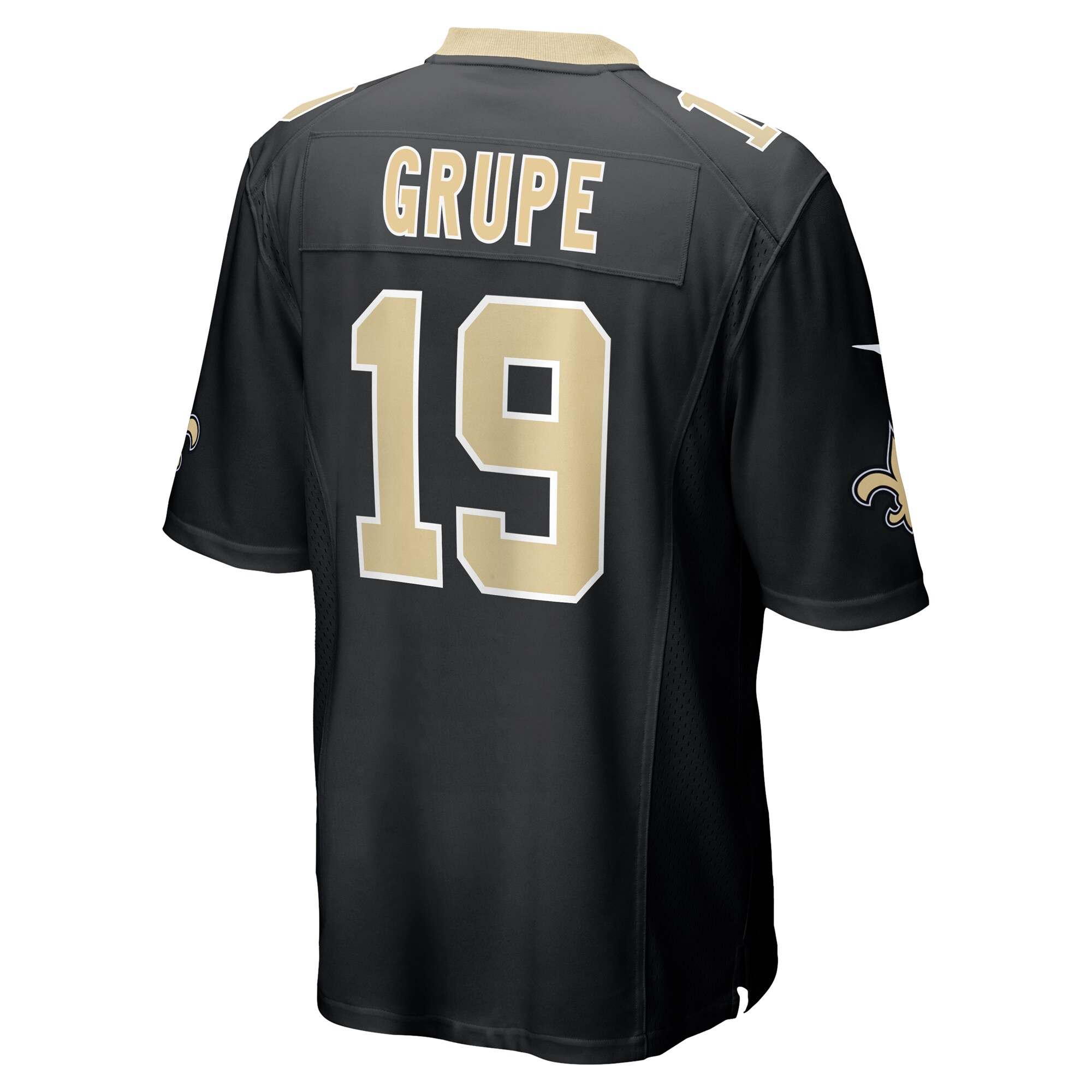blake grupe new orleans saints nike team game jersey black clowdercats t6foy.jpg