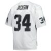 bo jackson las vegas raiders mitchell ness big tall 1988 retired player replica jersey white clowdercats jp818.jpg