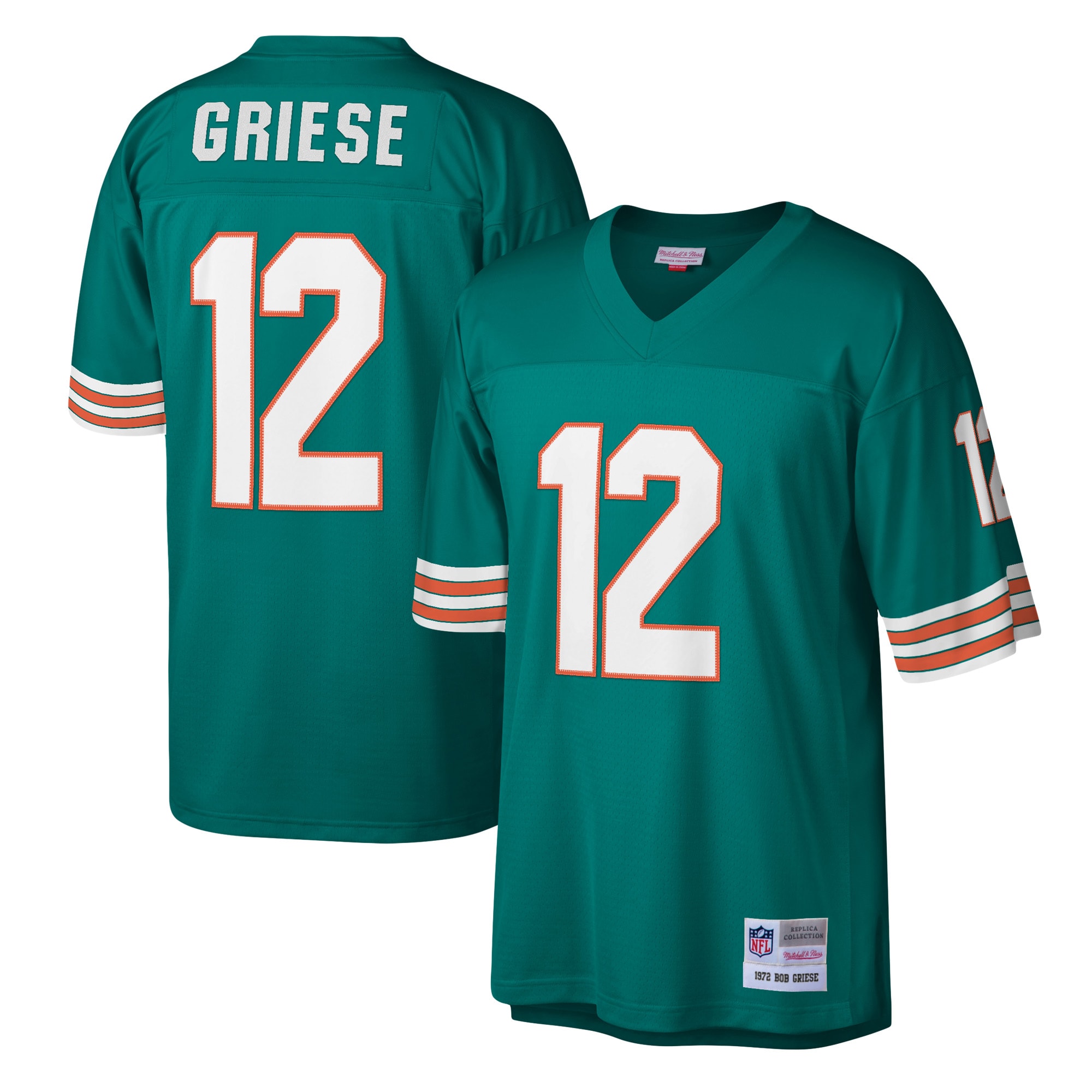 bob griese miami dolphins mitchell ness legacy replica jersey aqua clowdercats o3u7n.jpg