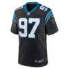 bobby brown iii carolina panthers nike team game jersey black clowdercats 5ycrn.jpg