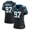 bobby brown iii carolina panthers nike womens team game jersey black clowdercats zrgph.jpg