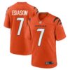 boomer esiason cincinnati bengals nike retired player alternate game jersey orange clowdercats frnct.jpg
