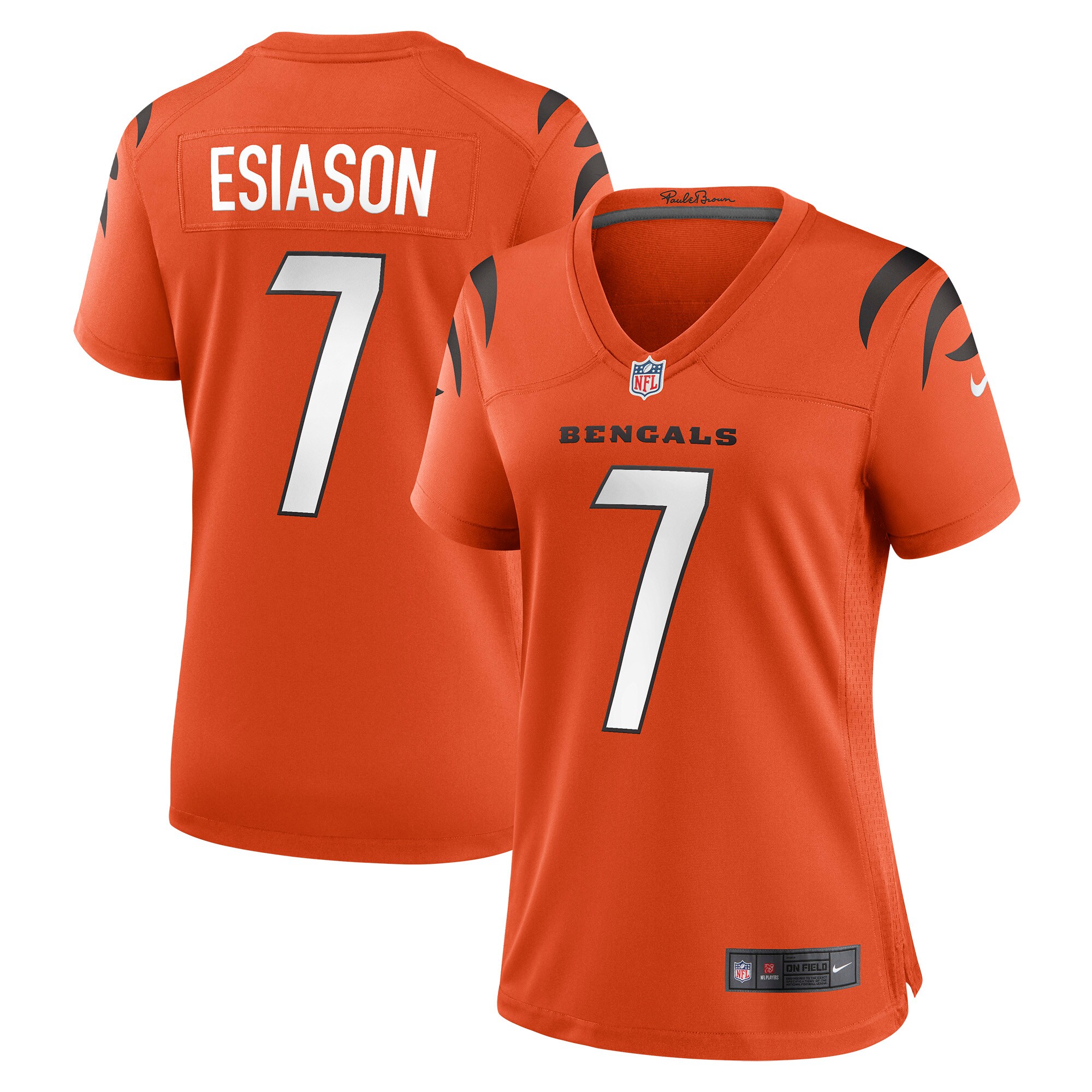 boomer esiason cincinnati bengals nike womens retired game jersey orange clowdercats fl8yf.jpg