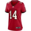 brad johnson tampa bay buccaneers nike womens game retired player jersey red clowdercats csiuc.jpg
